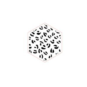 Leopard Print Texture Plate