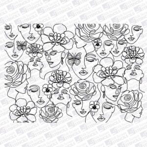 Floral Faces