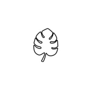 Polymer Clay Stamp - Leaf 6