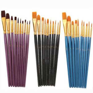 10pcs Paint Brush Set