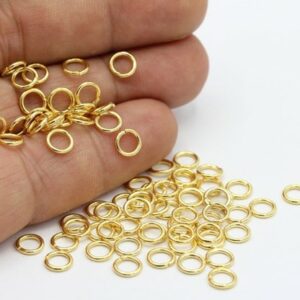 KC Gold Jumprings 8mm
