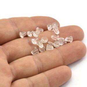 Rubber Bullet Earring Stopper