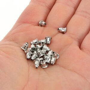 Silver Bullet Earring Stopper