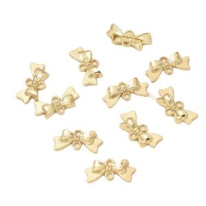 Bow Connector - Gold