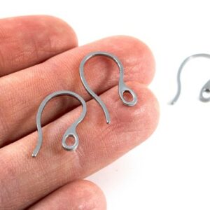 Earring Hook - Stainless Steel