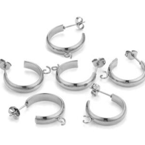 Hoop Connector - Stainless Steel