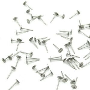 SS Earring Post 5mm & SS Butterflies