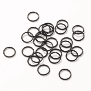 Black Jump Rings 10mm