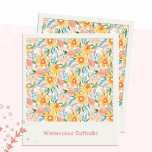 Watercolour Daffodils