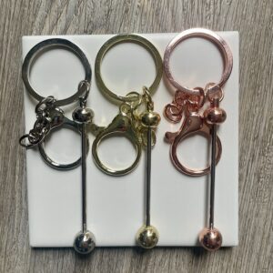 Beadable Keychain Bar