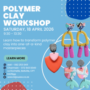Polymer Clay Earring Workshop 18 April 2026